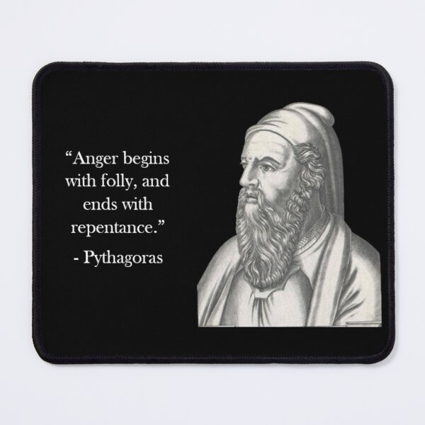 Item preview, Pythagoras Quote - Anger designed and sold by Reed-Inc.