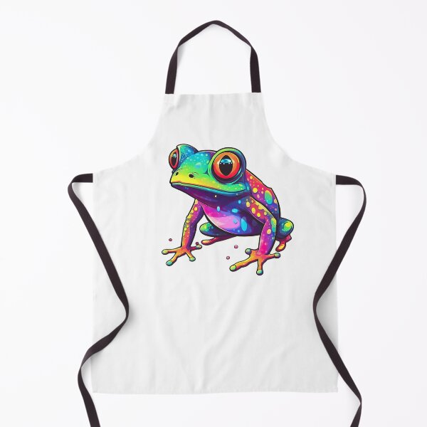 Item preview, Cute Rainbow Frog designed and sold by CraftyCaverns.