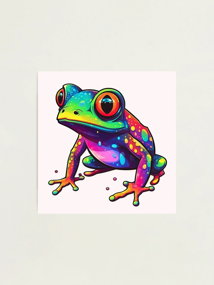 Poison Dart Frog Photographic Print for Sale by littlemandyart