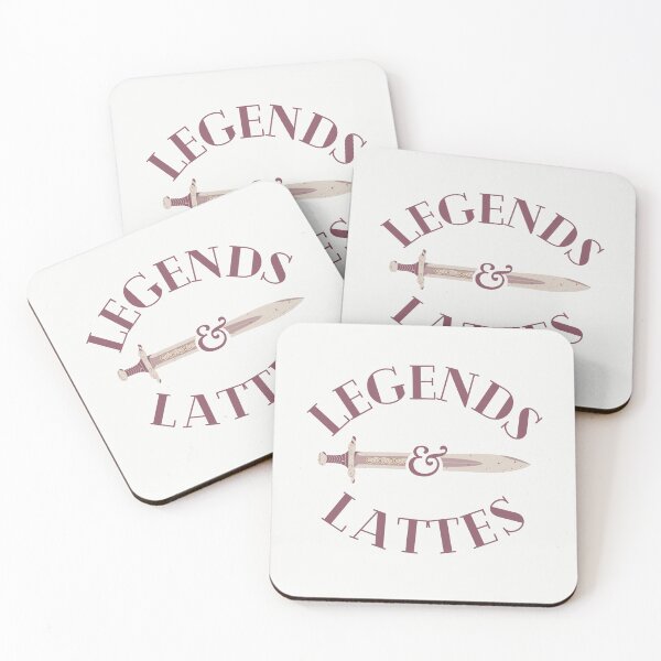 Item preview, Legends and Lattes designed and sold by PixelElf.