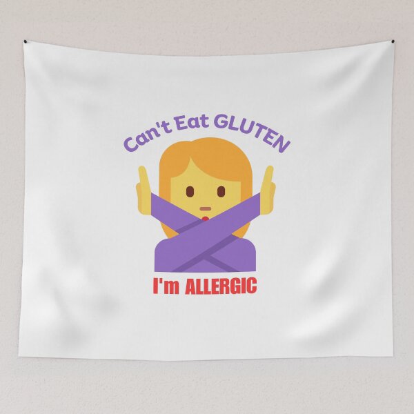 Item preview, I can't eat gluten. I am allergic. designed and sold by Creativity Zone.
