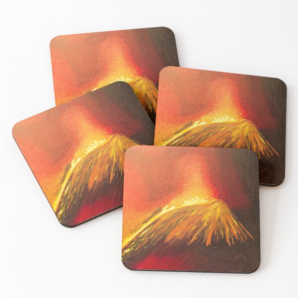 Item preview, Fiery Eruption designed and sold by KatsColorfulArt.