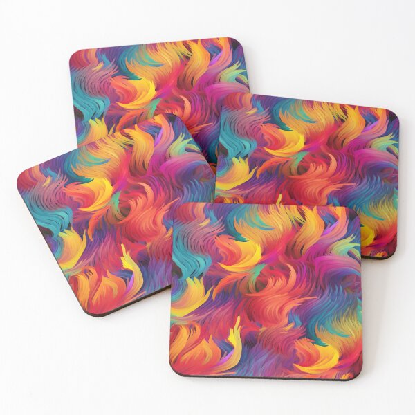 Item preview, Vibrant Acrylic Dreamscape Delirium Odyssey | Seamless Pattern designed and sold by Adam Prettyjohns.