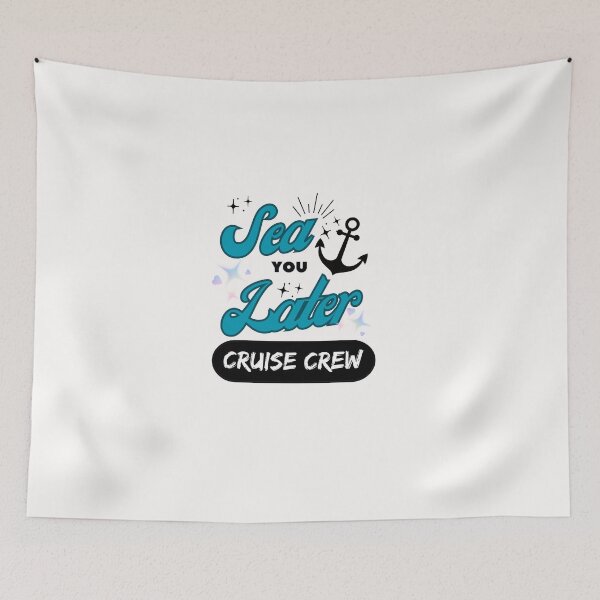 Item preview,  Sea You Later ~ Cruise Crew - WHITE designed and sold by BridgetBresser.
