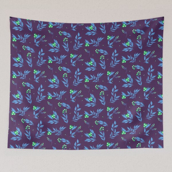 Artikelvorschau, Spring Leaves - Purple entworfen und verkauft von JaselviiStudio.