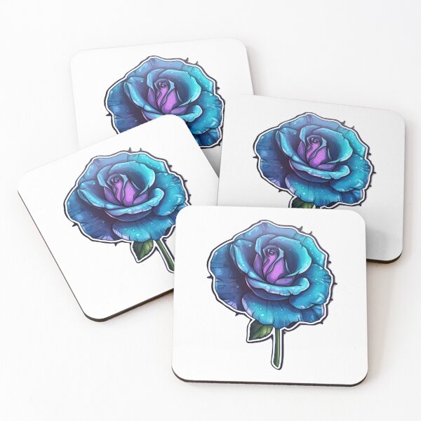 Item preview, Rosa Flower Stickers designed and sold by Anastasiia Yurevych.