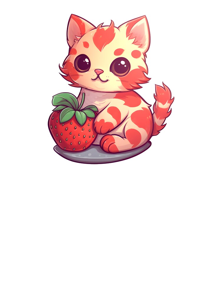 kitty🐈 on X: strawberry cat  / X