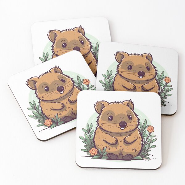 Item preview, Happy Quokka designed and sold by wildlifezen.
