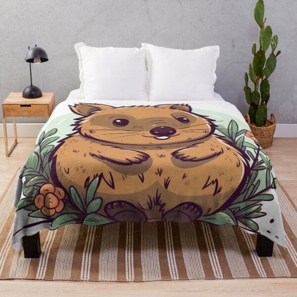 Item preview, Happy Quokka designed and sold by wildlifezen.