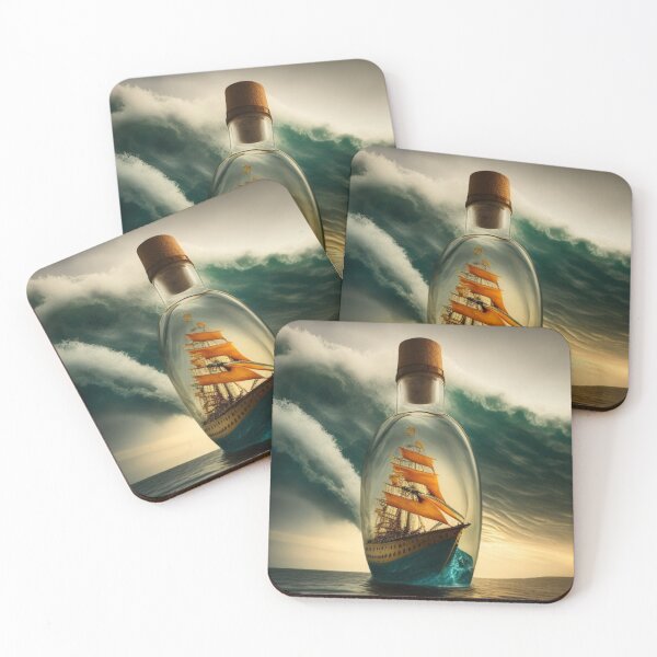 Item preview, Ship in the bottle designed and sold by GlamAmel.