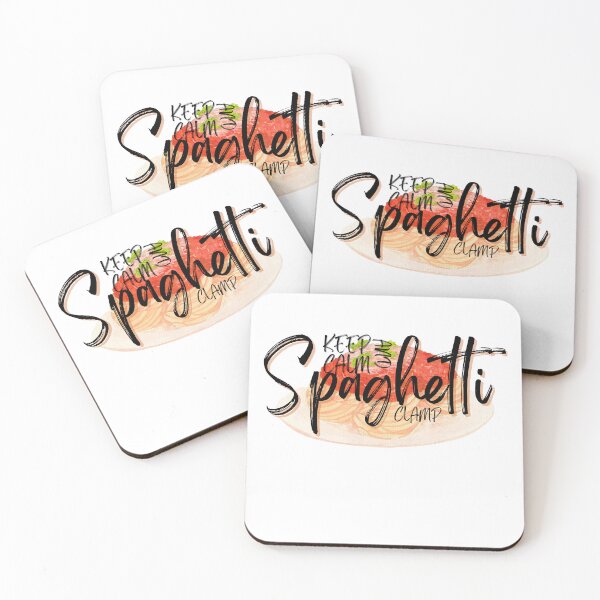 Item preview, keep calm and spaghetti clamp designed and sold by axoniej.