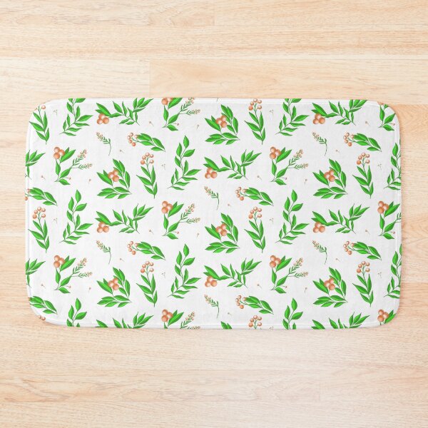 Item preview, Spring Leaves - White designed and sold by JaselviiStudio.