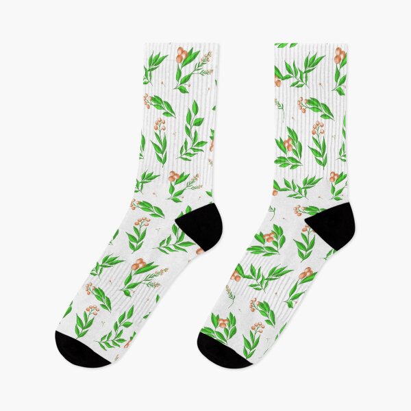 Item preview, Spring Leaves - White designed and sold by JaselviiStudio.
