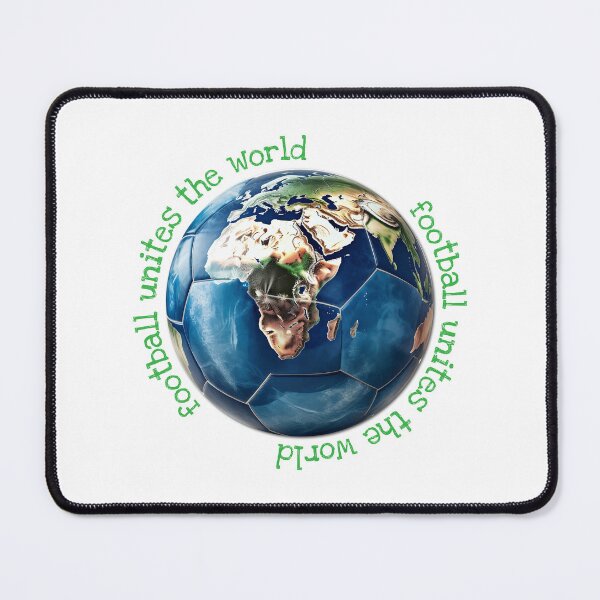 Item preview, football unites the world! designed and sold by adigitaldreamer.