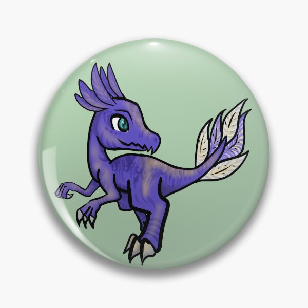 Item preview, Chibi Purple Raptor designed and sold by Zovanah.