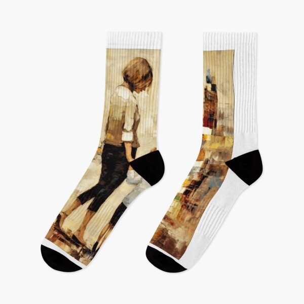 Item preview, Mother Playing With Boy III Family Love  Art Kids Nursery Neutral Colors  designed and sold by acrylicartp.