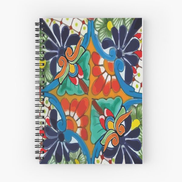 Item preview, Elegant botanical Maximalist decoration mexican flowers talavera pottery designed and sold by T-Mex.