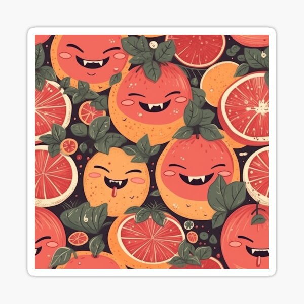 Item preview, Vampire Grapefruit designed and sold by PampleMouse.