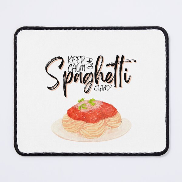 Item preview, keep calm and spaghetti clamp designed and sold by axoniej.