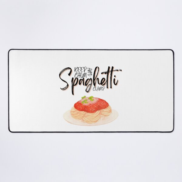 Item preview, keep calm and spaghetti clamp designed and sold by axoniej.