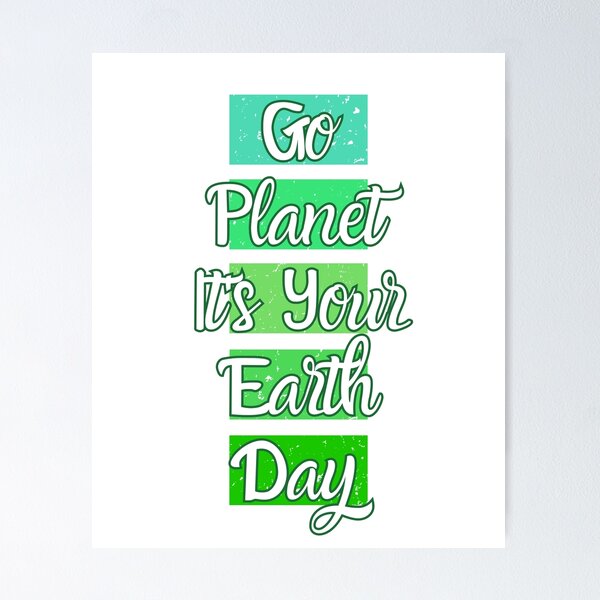 Item preview, Go Planet Es tu Día de la Tierra designed and sold by DBO ⭐⭐⭐⭐⭐.
