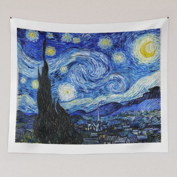 Item preview, STARRY NIGHT - Vincent Van Gogh 1889 designed and sold by Daniel Hagerman.