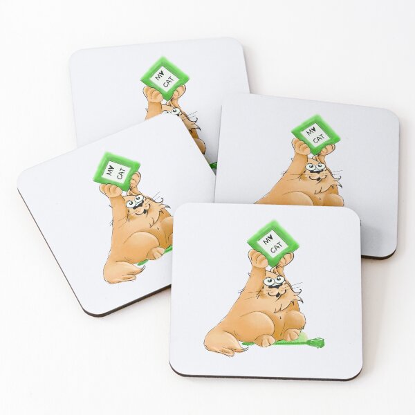 Item preview, Fun Cat' Story. Hand-drawn Digital Art designed and sold by DigiPicStock.