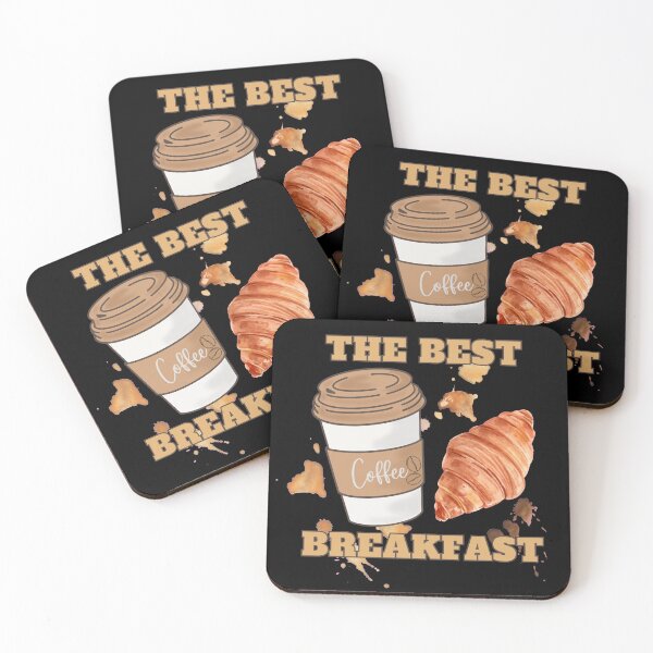 Item preview, The best breakfast stickers. Coffee stickers. designed and sold by Rowbic.