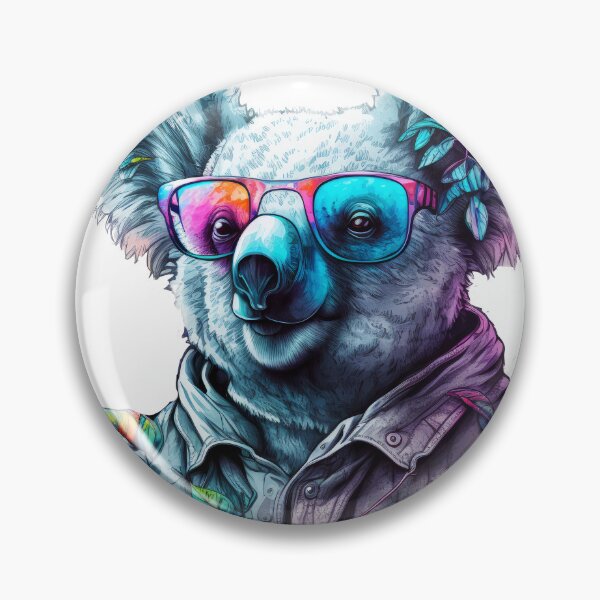 Item preview, Cool Koala with Sunglasses designed and sold by Mulakart.