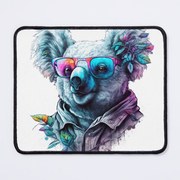 Item preview, Cool Koala with Sunglasses designed and sold by Mulakart.