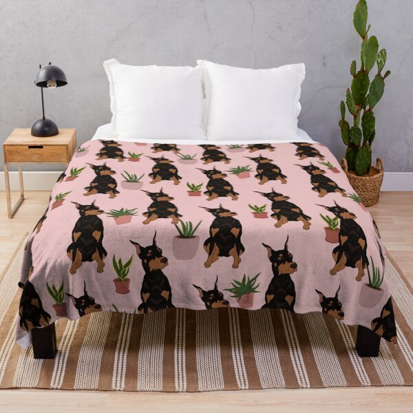 Item preview, Doberman Pinscher and plants designed and sold by KantstandyaC.