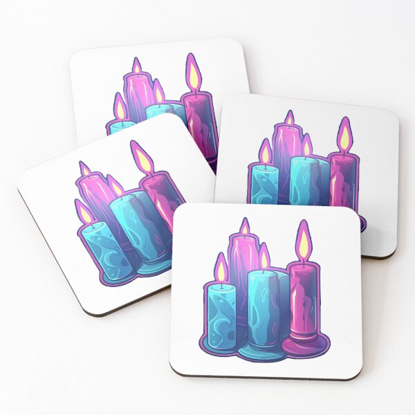 Item preview, Magic Candles, Four Candles, Tarot Candles designed and sold by Anastasiia Yurevych.