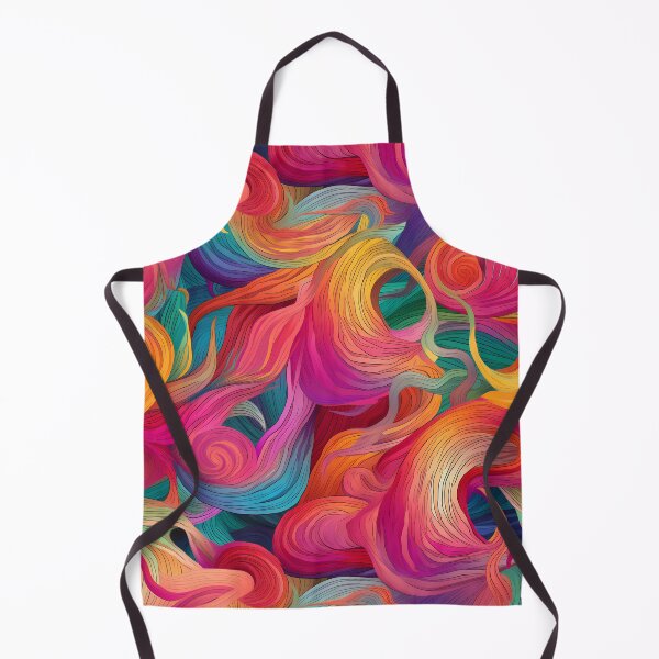 Item preview, Enchanted Whimsical Swirls Tapestry Fusion | Seamless Pattern designed and sold by Adam Prettyjohns.