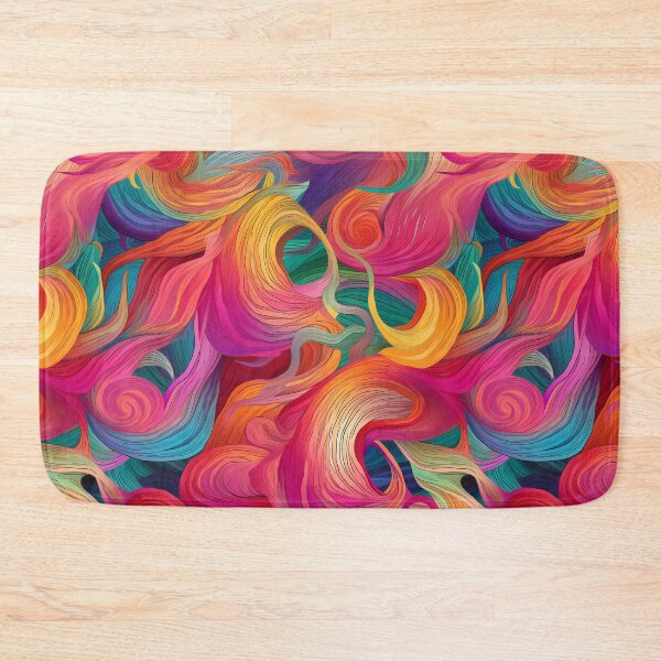 Item preview, Enchanted Whimsical Swirls Tapestry Fusion | Seamless Pattern designed and sold by Adam Prettyjohns.