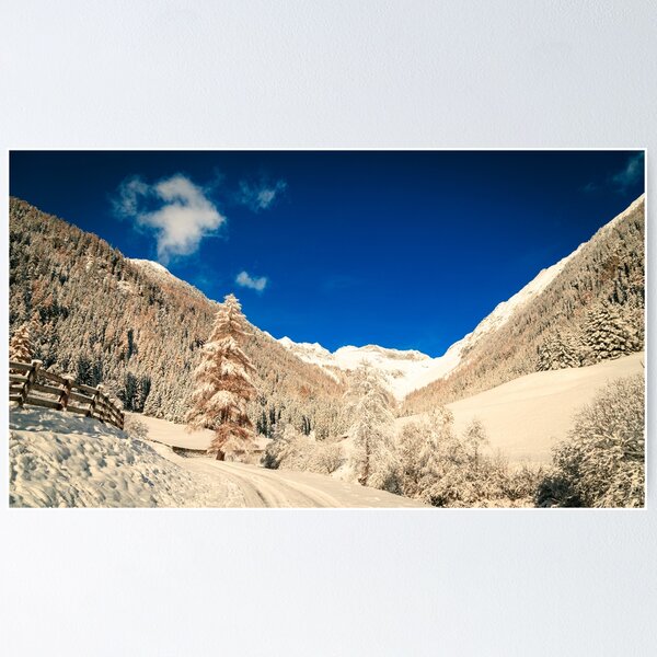 Item preview, Sunny day in the alps after the snowfall designed and sold by zakaz86.