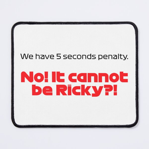 Item preview, Driver #55 We Have 5 Seconds Penalty | Best Team Radio Australia 2023 Season (Original) designed and sold by FilipeFerreira.