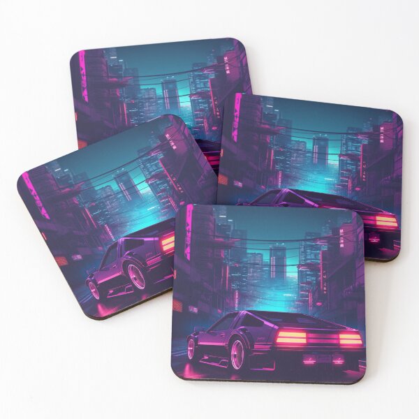 Item preview, Neon Grid Car designed and sold by LukeAiWalker.