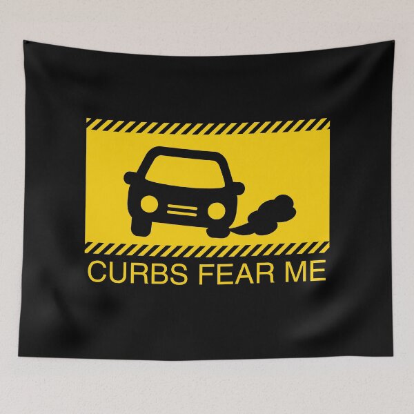 Item preview, Curbs Fear Me Flat Tire designed and sold by CarleLS.