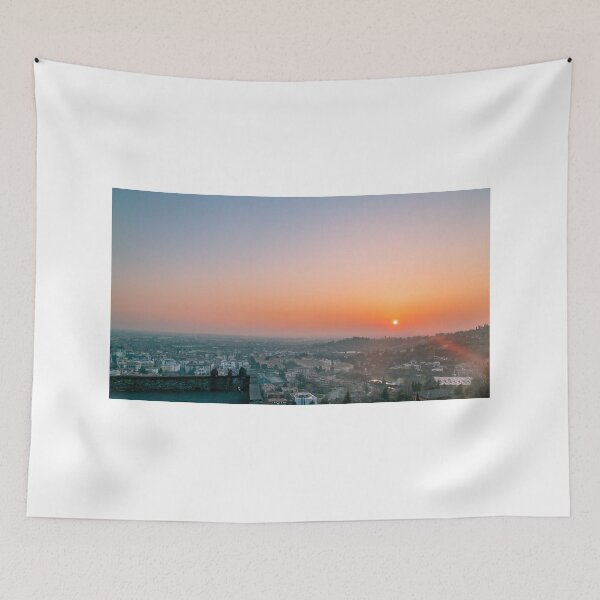 Item preview, colorful sunset in Bergamo designed and sold by zakaz86.