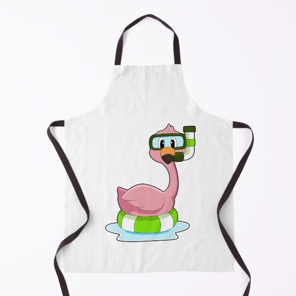 Item preview, Flamingo Swimming Lifebuoy designed and sold by Snabdesign84.