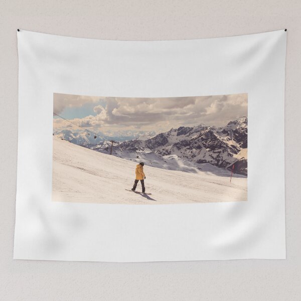 Item preview, sunny day on the ski slopes of Cervinia designed and sold by zakaz86.