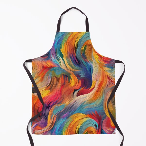 Artikelvorschau, Vibrant Swirls of Feline Dreams | Seamless Pattern entworfen und verkauft von Adam Prettyjohns.