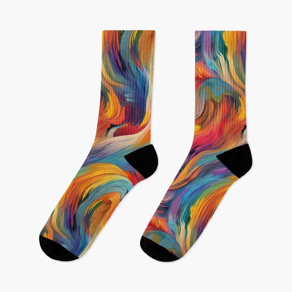 Item preview, Vibrant Swirls of Feline Dreams | Seamless Pattern designed and sold by Adam Prettyjohns.
