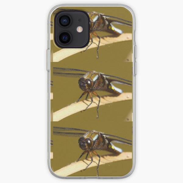 broad bodied chaser dragonfly iPhone Soft Case