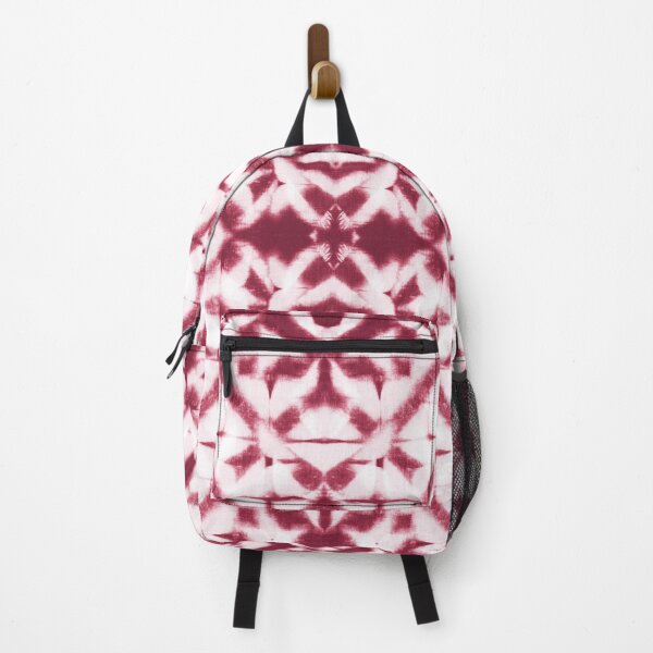 Item preview, White and magenta hand painted shibori tie-dye designed and sold by marufemia.