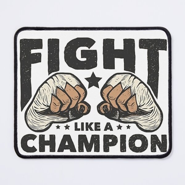 Item preview, fight like a champion designed and sold by BellourouShop.