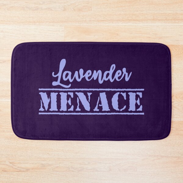 Item preview, Lavender Menace feminist lesbian reclaim LGBTQ+ pride designed and sold by incurablehippie.