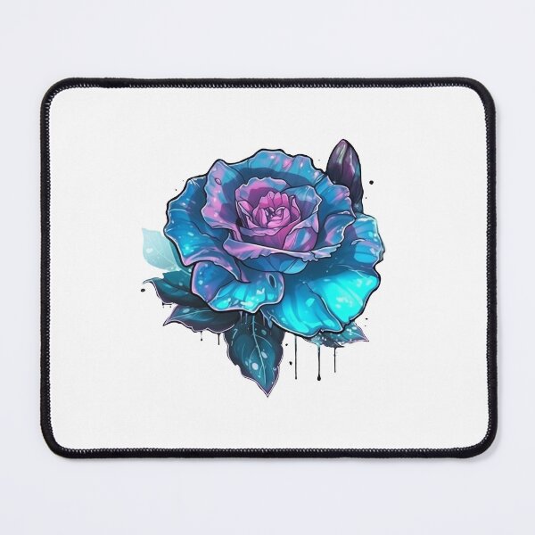 Item preview,  Blue rose flower in a watercolor style  designed and sold by Anastasiia Yurevych.