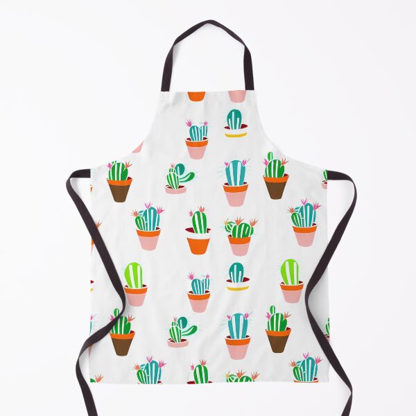 Item preview, Cactus Pattern – Colorful Pot Plant Drawing designed and sold by worldofwhisper.