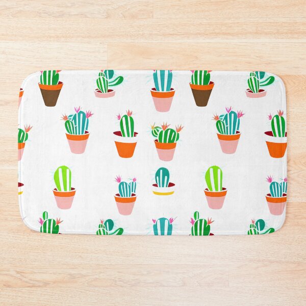 Item preview, Cactus Pattern – Colorful Pot Plant Drawing designed and sold by worldofwhisper.